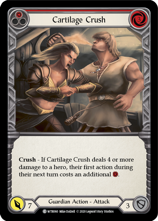 Cartilage Crush (Red) [U-WTR060] (Welcome to Rathe Unlimited)  Unlimited Rainbow Foil | Gam3 Escape