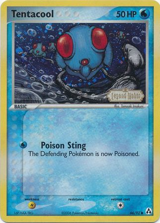 Tentacool (66/92) (Stamped) [EX: Legend Maker] | Gam3 Escape