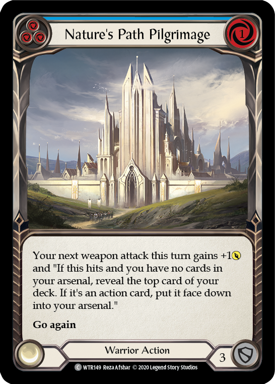 Nature's Path Pilgrimage (Blue) [U-WTR149] (Welcome to Rathe Unlimited)  Unlimited Normal | Gam3 Escape