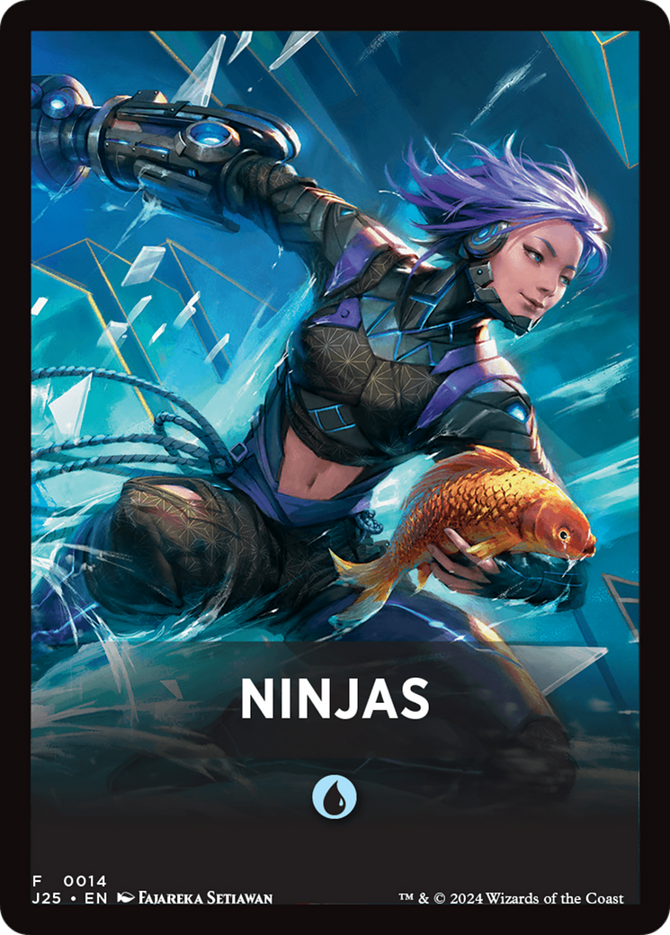 Ninjas Theme Card [Foundations Jumpstart Front Cards] | Gam3 Escape