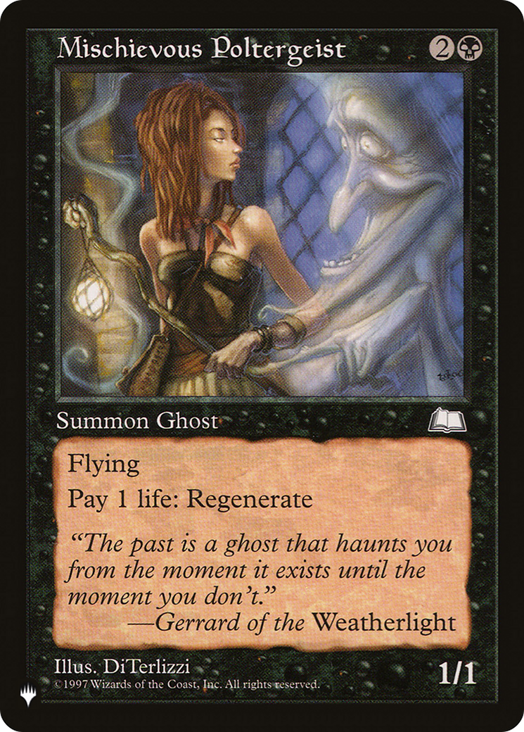 Mischievous Poltergeist [The List Reprints] | Gam3 Escape