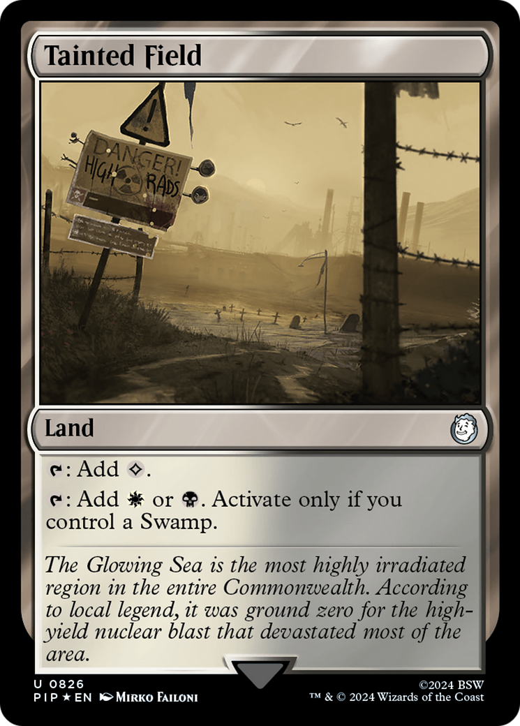 Tainted Field (Surge Foil) [Fallout] | Gam3 Escape