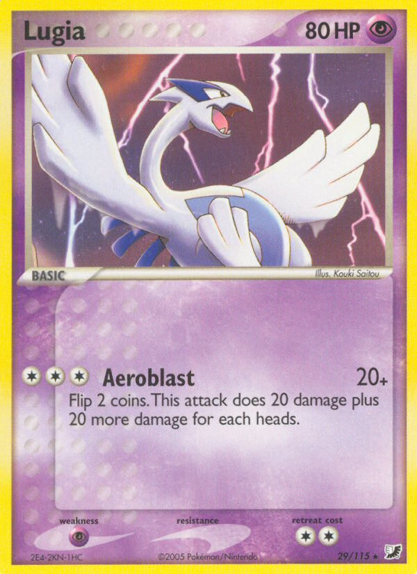 Lugia (29/115) [EX: Unseen Forces] | Gam3 Escape