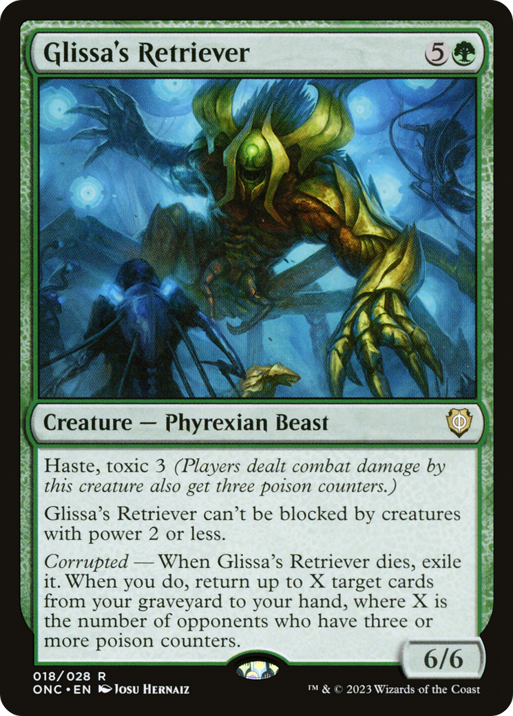 Glissa's Retriever [Phyrexia: All Will Be One Commander] | Gam3 Escape