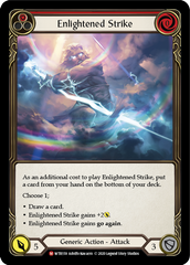 Enlightened Strike [U-WTR159] (Welcome to Rathe Unlimited)  Unlimited Rainbow Foil | Gam3 Escape