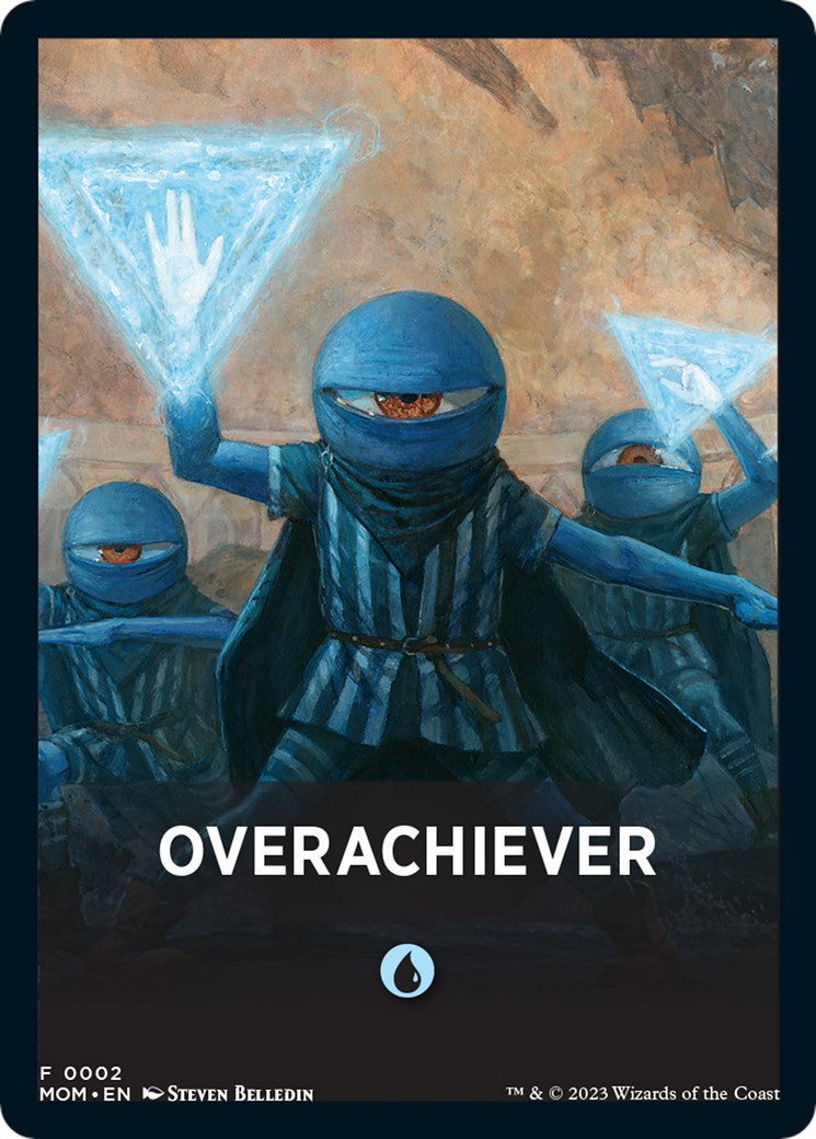 Overachiever Theme Card [March of the Machine Tokens] | Gam3 Escape