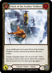 Flock of the Feather Walkers (Blue) [U-WTR184] (Welcome to Rathe Unlimited)  Unlimited Rainbow Foil | Gam3 Escape