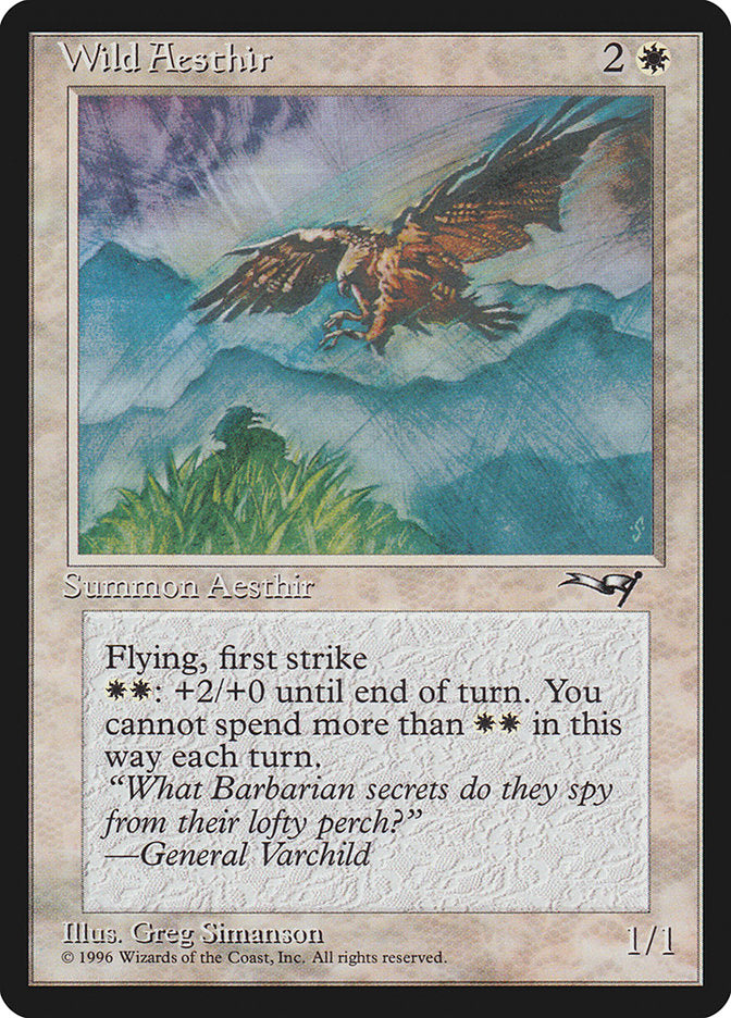 Wild Aesthir (Mountain Background) [Alliances] | Gam3 Escape
