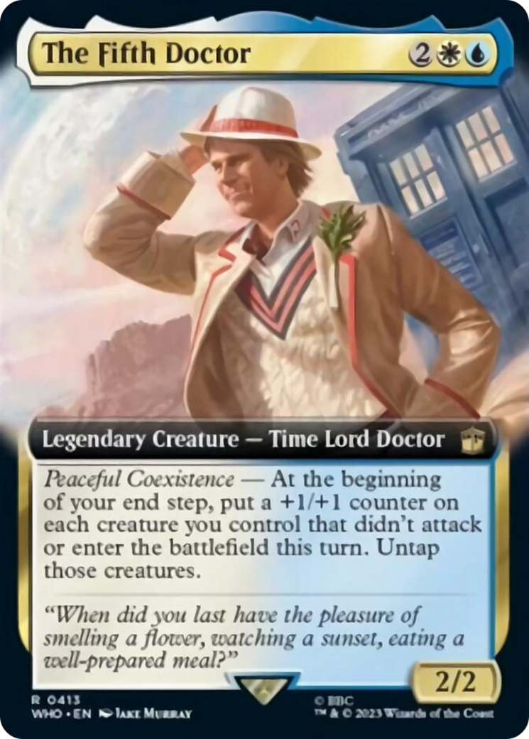 The Fifth Doctor (Extended Art) [Doctor Who] | Gam3 Escape