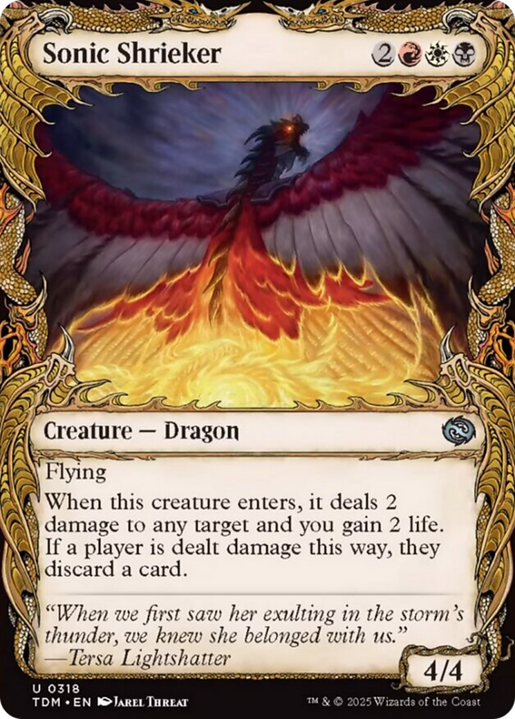 Sonic Shrieker (Showcase) [Tarkir: Dragonstorm] | Gam3 Escape
