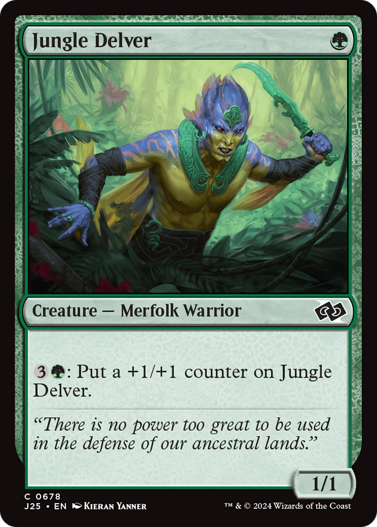 Jungle Delver [Foundations Jumpstart] | Gam3 Escape