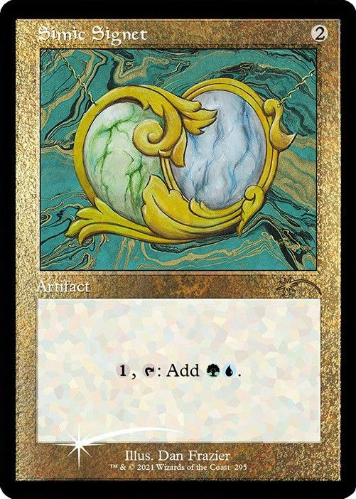 Simic Signet (Retro) (Foil Etched) [Secret Lair Drop Series] | Gam3 Escape