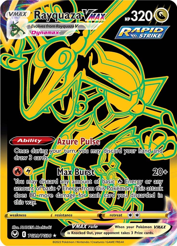 Rayquaza VMAX (TG29/TG30) [Sword & Shield: Silver Tempest] | Gam3 Escape