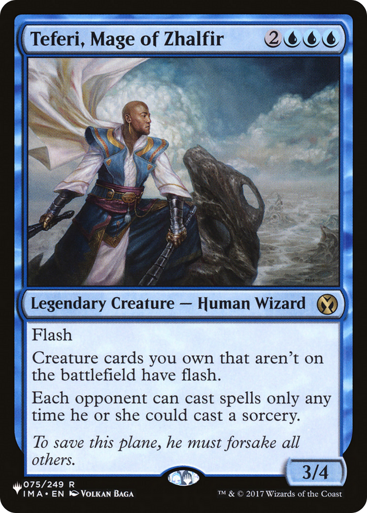 Teferi, Mage of Zhalfir [The List Reprints] | Gam3 Escape