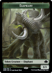 Elephant // Sheep Double-Sided Token [Dominaria Remastered Tokens] | Gam3 Escape