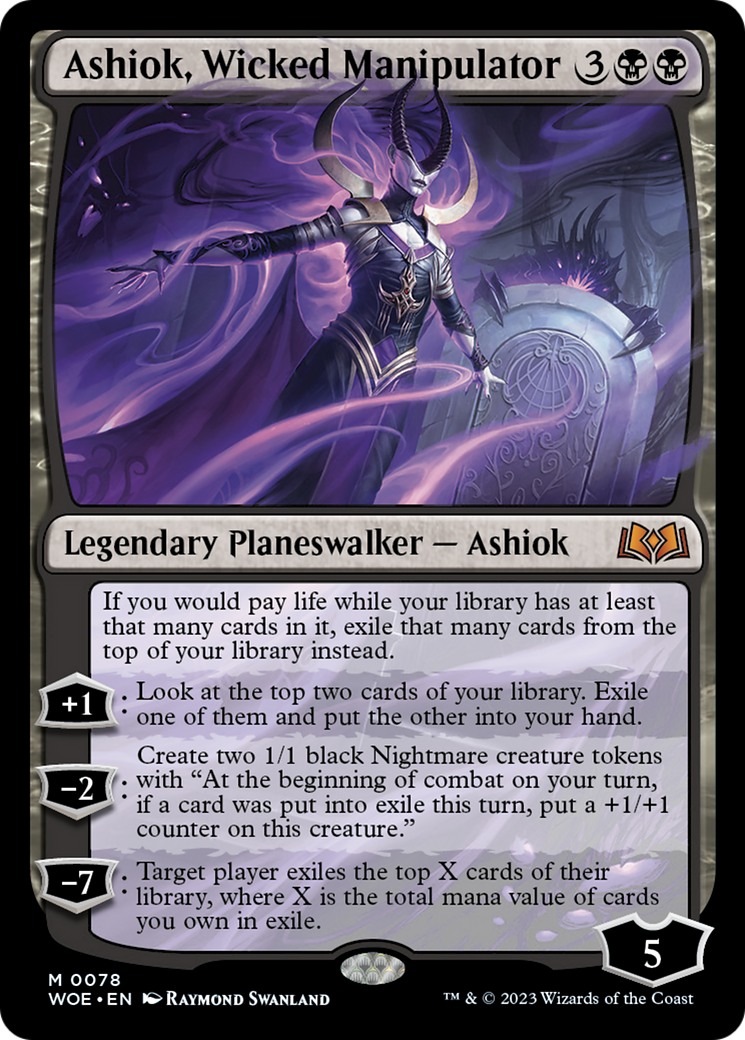 Ashiok, Wicked Manipulator [Wilds of Eldraine] | Gam3 Escape