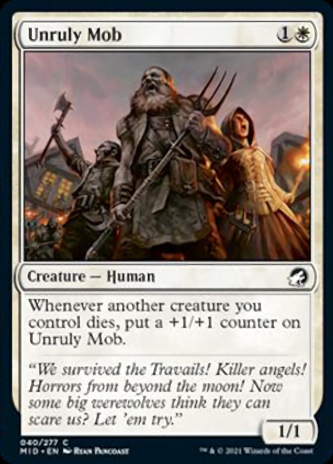 Unruly Mob [Innistrad: Midnight Hunt] | Gam3 Escape
