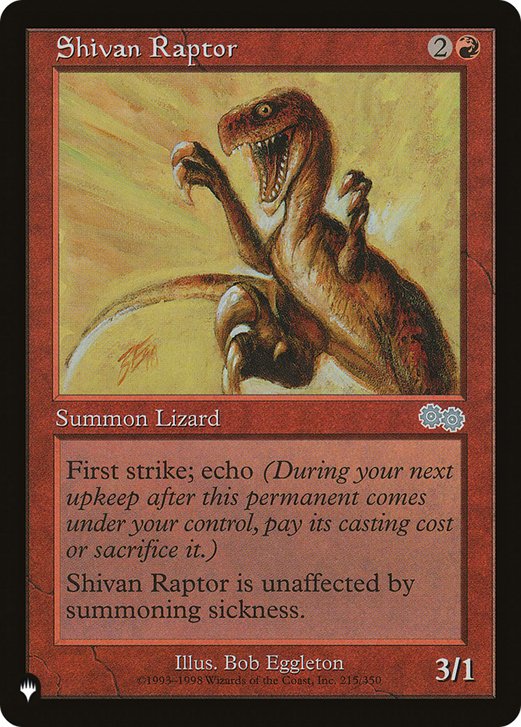 Shivan Raptor [The List] | Gam3 Escape