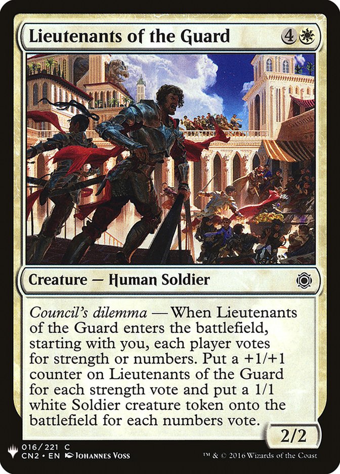 Lieutenants of the Guard [Mystery Booster] | Gam3 Escape