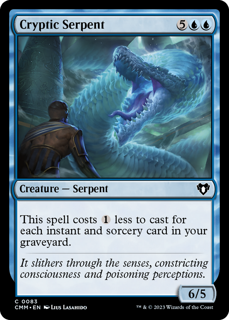 Cryptic Serpent [Commander Masters] | Gam3 Escape