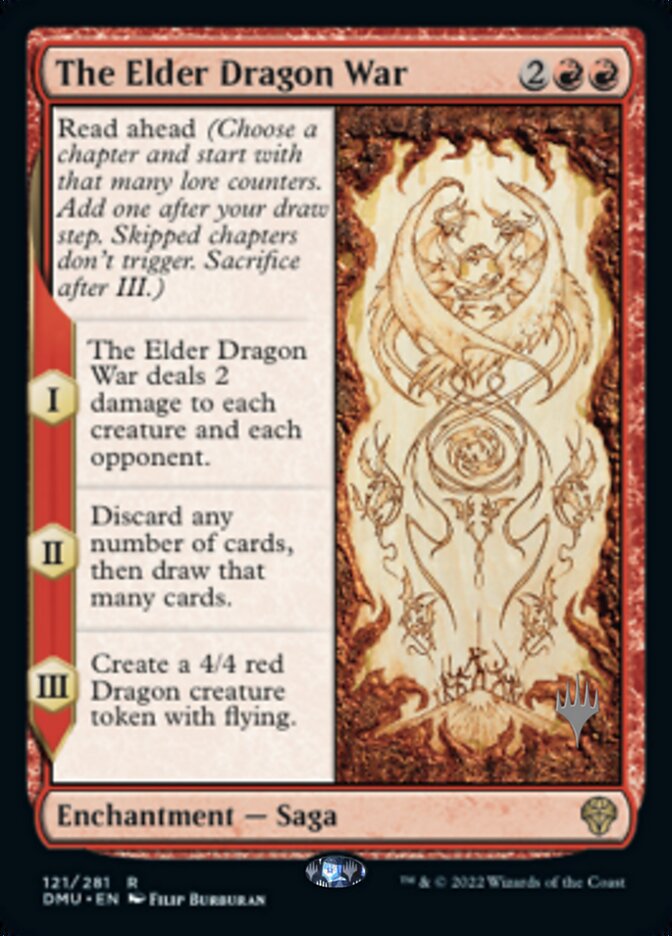 The Elder Dragon War (Promo Pack) [Dominaria United Promos] | Gam3 Escape