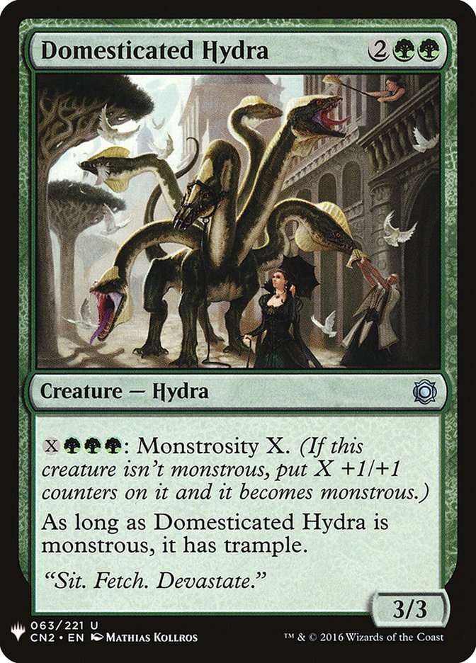 Domesticated Hydra [Mystery Booster] | Gam3 Escape