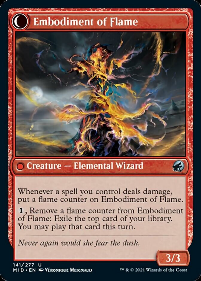 Flame Channeler // Embodiment of Flame [Innistrad: Midnight Hunt] | Gam3 Escape