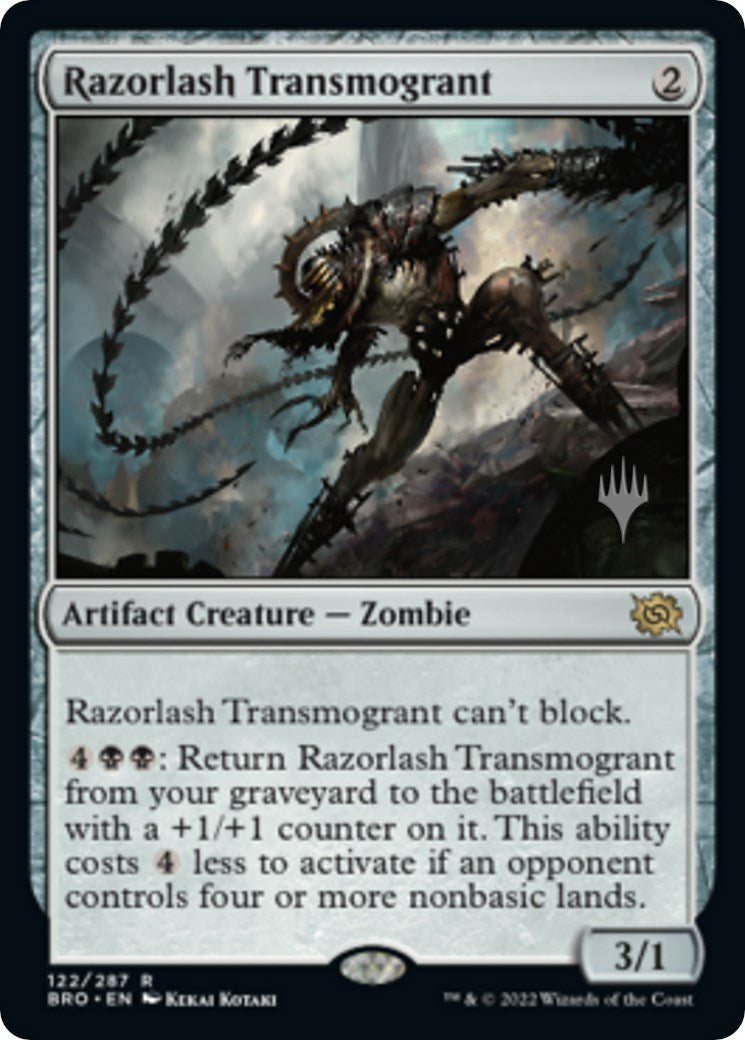 Razorlash Transmogrant (Promo Pack) [The Brothers' War Promos] | Gam3 Escape