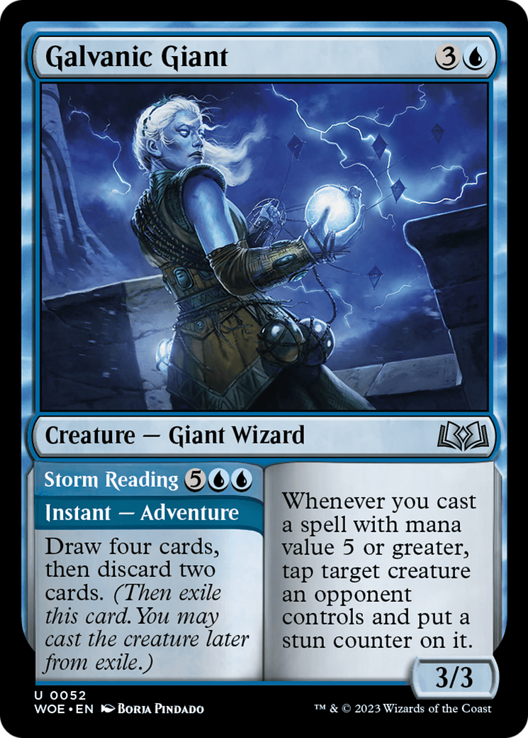 Galvanic Giant // Storm Reading [Wilds of Eldraine] | Gam3 Escape