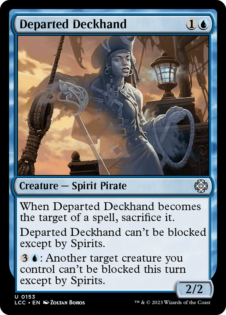 Departed Deckhand [The Lost Caverns of Ixalan Commander] | Gam3 Escape