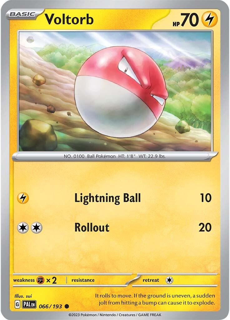 Voltorb (066/193) [Scarlet & Violet: Paldea Evolved] | Gam3 Escape