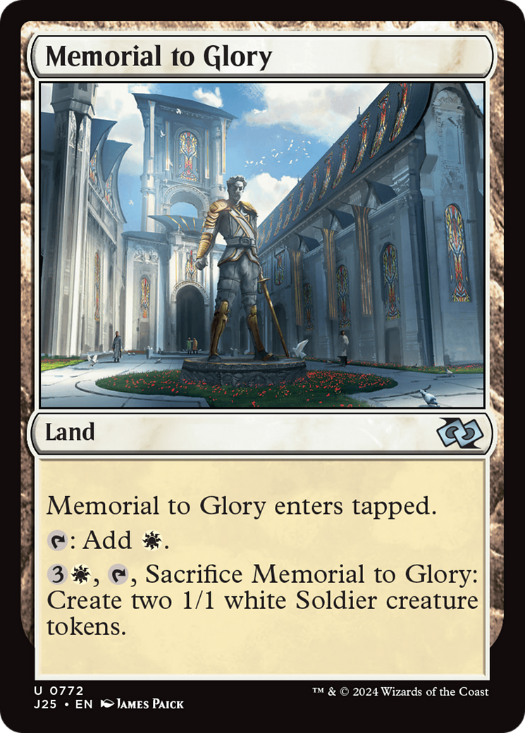 Memorial to Glory [Foundations Jumpstart] | Gam3 Escape