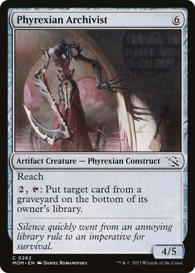 Phyrexian Archivist [March of the Machine] | Gam3 Escape