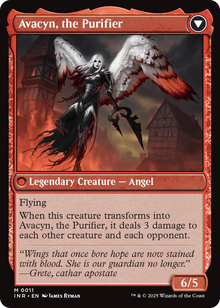 Archangel Avacyn // Avacyn, the Purifier [Innistrad Remastered] | Gam3 Escape