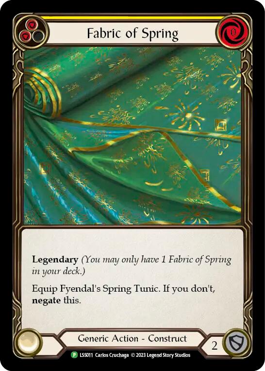 Fabric of Spring // Fyendal's Spring Tunic [LSS011] (Promo)  Cold Foil | Gam3 Escape