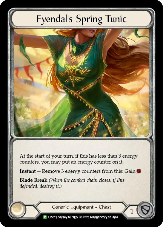 Fabric of Spring // Fyendal's Spring Tunic [LSS011] (Promo)  Cold Foil | Gam3 Escape