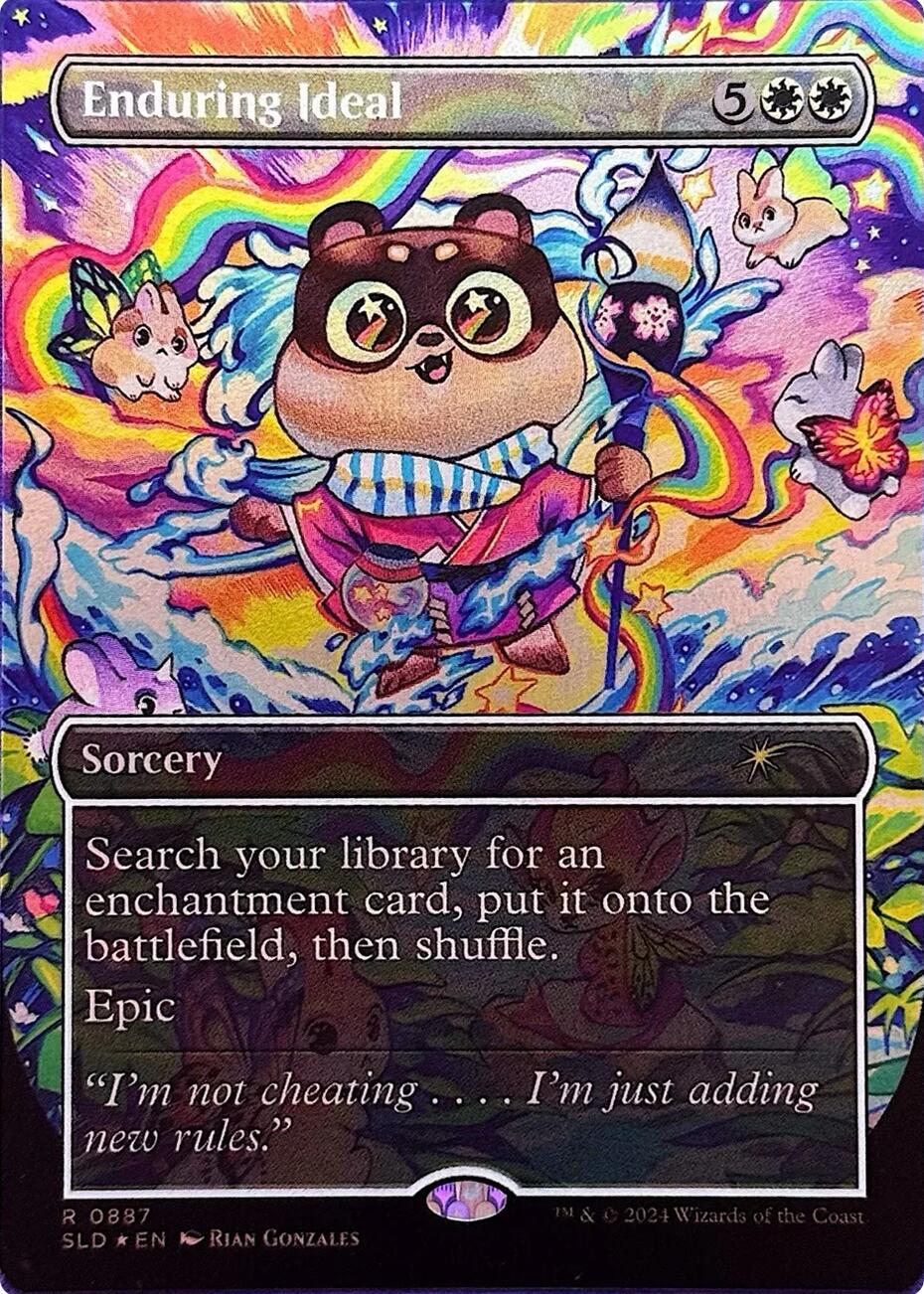 Enduring Ideal (Rainbow Foil) [Secret Lair Drop Series] | Gam3 Escape