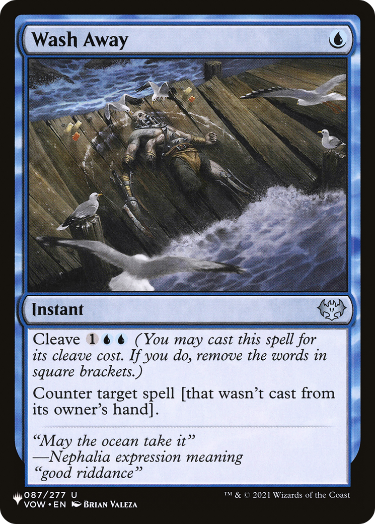 Wash Away [The List Reprints] | Gam3 Escape