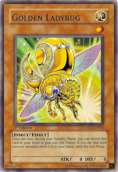 Golden Ladybug [LODT-EN036] Rare | Gam3 Escape