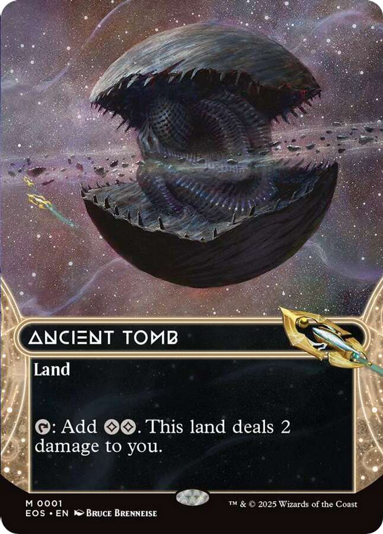 Ancient Tomb (0001) (Borderless) [Edge of Eternities: Stellar Sights] | Gam3 Escape