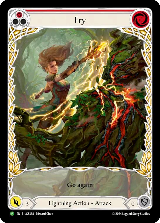 Fry (Red) (Rainbow Foil) [LGS368] (Promo)  Rainbow Foil | Gam3 Escape