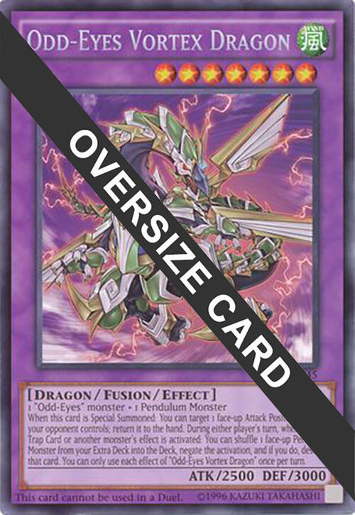 Odd-Eyes Vortex Dragon (Oversized) [DOCS-EN045] Promo | Gam3 Escape