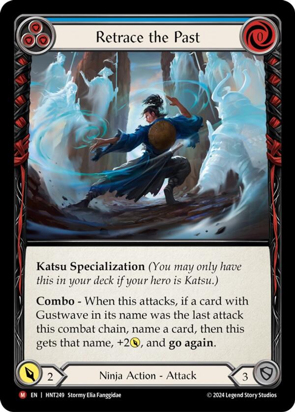 Retrace the Past [HNT249] (The Hunted)  Rainbow Foil | Gam3 Escape