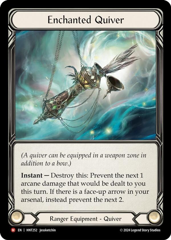 Enchanted Quiver [HNT252] (The Hunted)  Cold Foil | Gam3 Escape