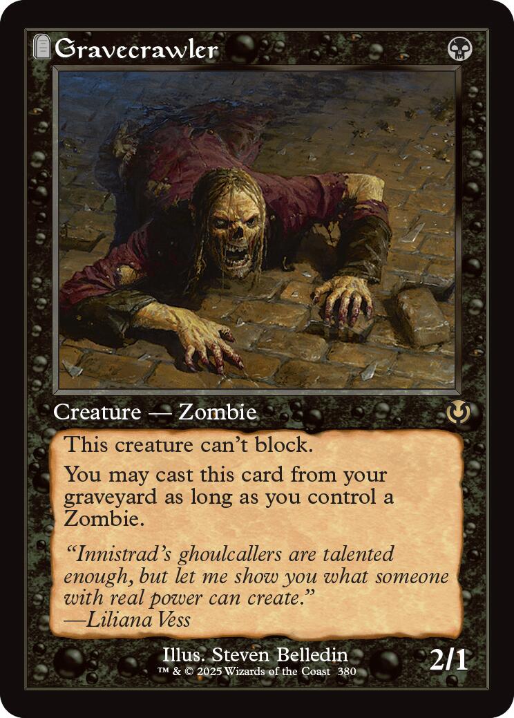 Gravecrawler (Retro Frame) [Innistrad Remastered] | Gam3 Escape