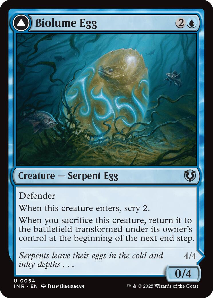 Biolume Egg // Biolume Serpent [Innistrad Remastered] | Gam3 Escape