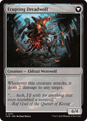 Smoldering Werewolf // Erupting Dreadwolf [Innistrad Remastered] | Gam3 Escape