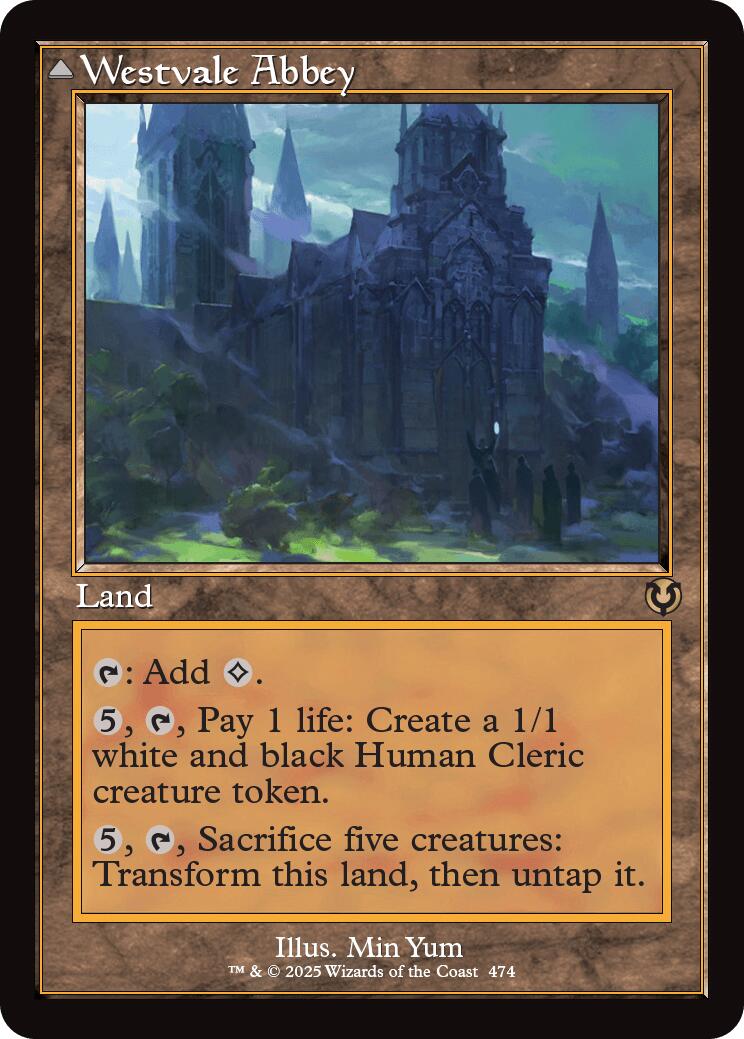 Westvale Abbey // Ormendahl, Profane Prince (Retro Frame) [Innistrad Remastered] | Gam3 Escape