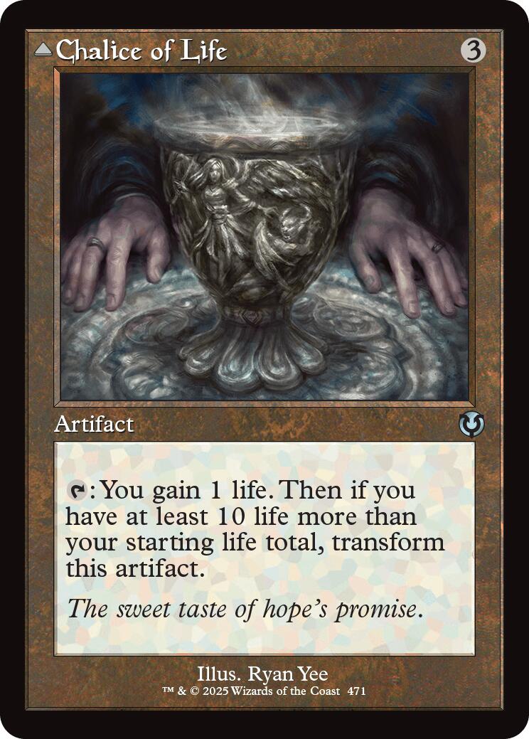 Chalice of Life // Chalice of Death (Retro Frame) [Innistrad Remastered] | Gam3 Escape