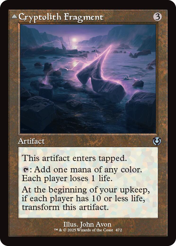 Cryptolith Fragment // Aurora of Emrakul (Retro Frame) [Innistrad Remastered] | Gam3 Escape